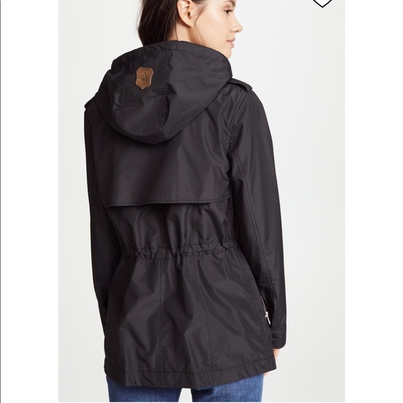 MACKAGE Melina Rain Jacket in Black Small - Picture 2 of 5